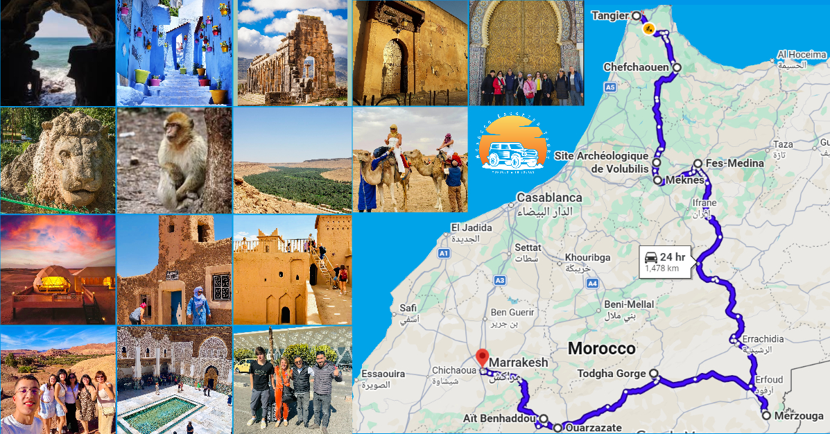 10 DAYS IN MOROCCO TOUR FROM TANGIER