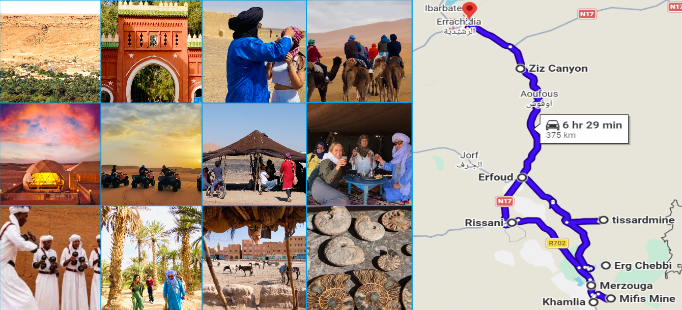 2 DAYS DESERT TOUR FROM ERRACHIDIA 2 DAYS DESERT TOUR FROM ERRACHIDIA